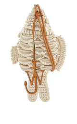  JW AndersonThe Fish Crocheted Shoulder Bag - Runway Catalog