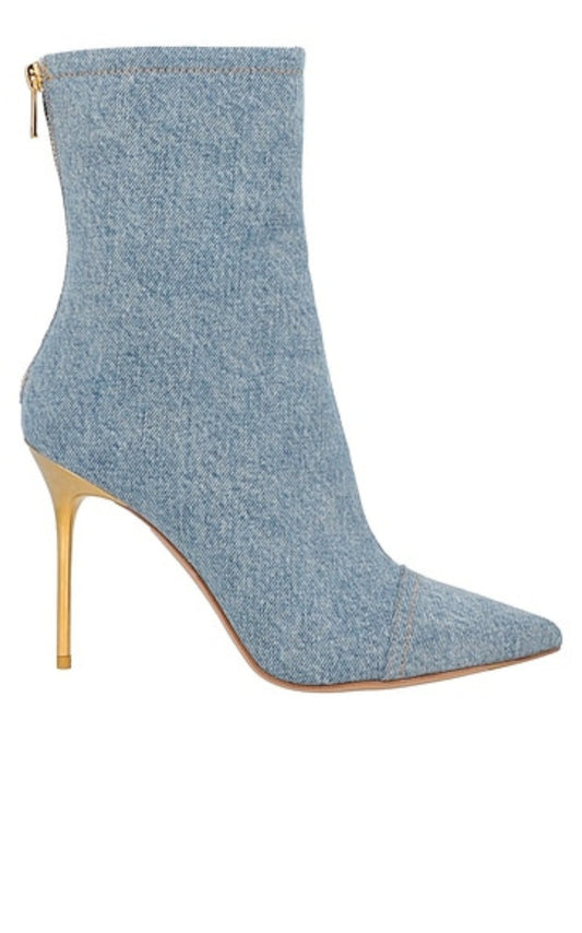 Skye Denim Ankle Boots