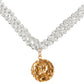  Alighieri24K Gold-Plated Woven Tapestry Amulet Necklace - Runway Catalog