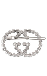 Crystal-Embellished Interlocking G Hair Clip