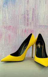 Yellow ‘ZOE’ Stiletto Pump