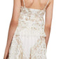  BCBGMAXAZRIAFloral Embroidered Tank Top - Runway Catalog