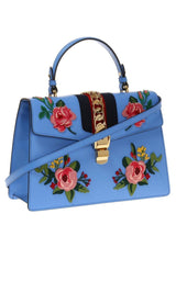  GucciSylvie Leather Shoulder Bag - Runway Catalog