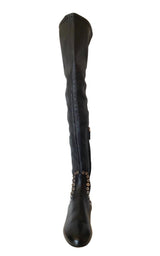 Over Knee Studded Flat Boots Alaïa