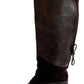 Brown Leather Riding Boots ALDO