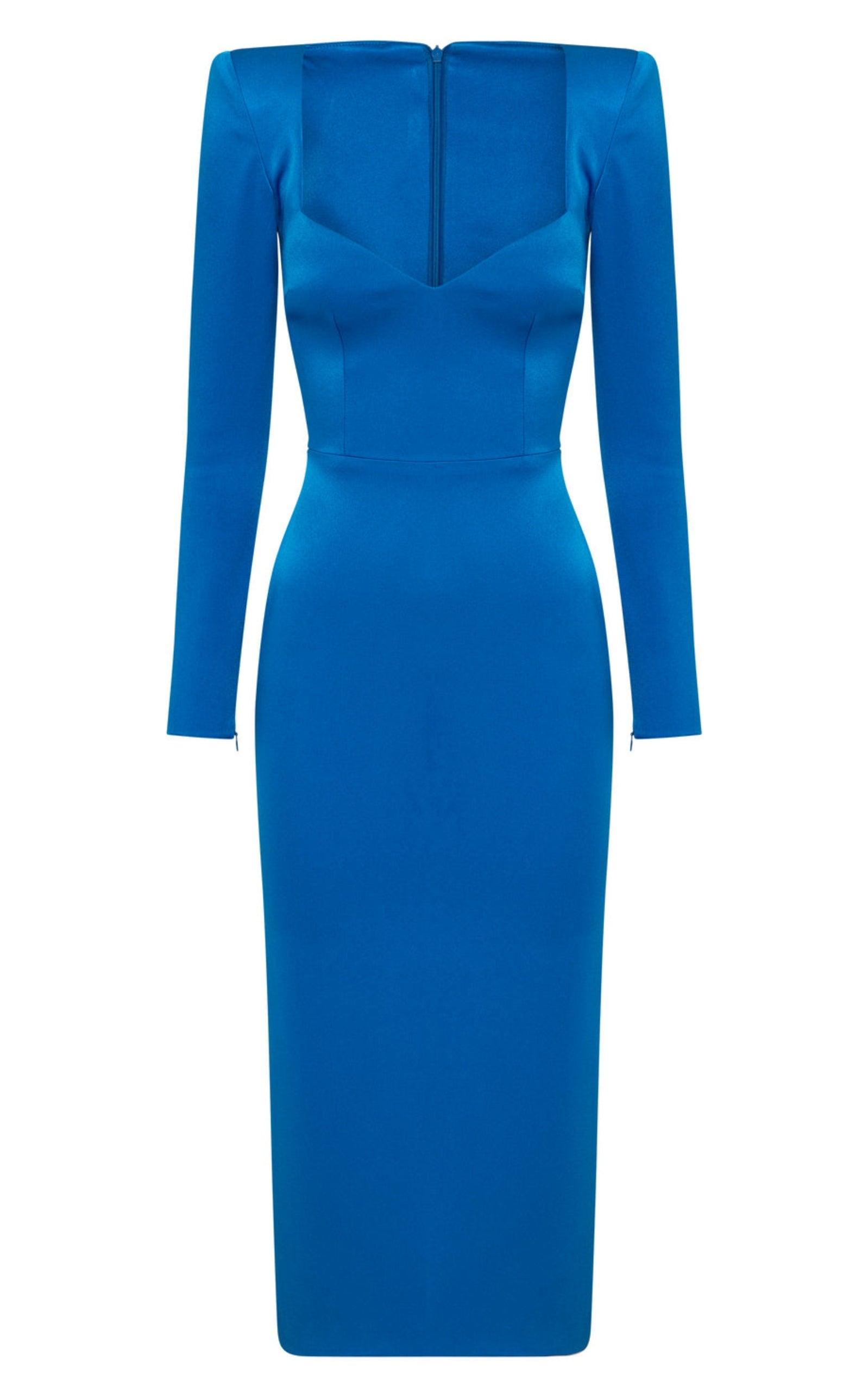 Banon Sweetheart Midi Dress Alex Perry