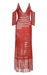 Octavia Crochet Knit Dress Altuzarra