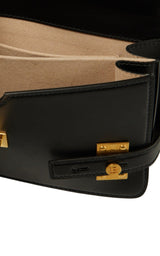 B-Buzz 24 Leather Shoulder Bag Balmain