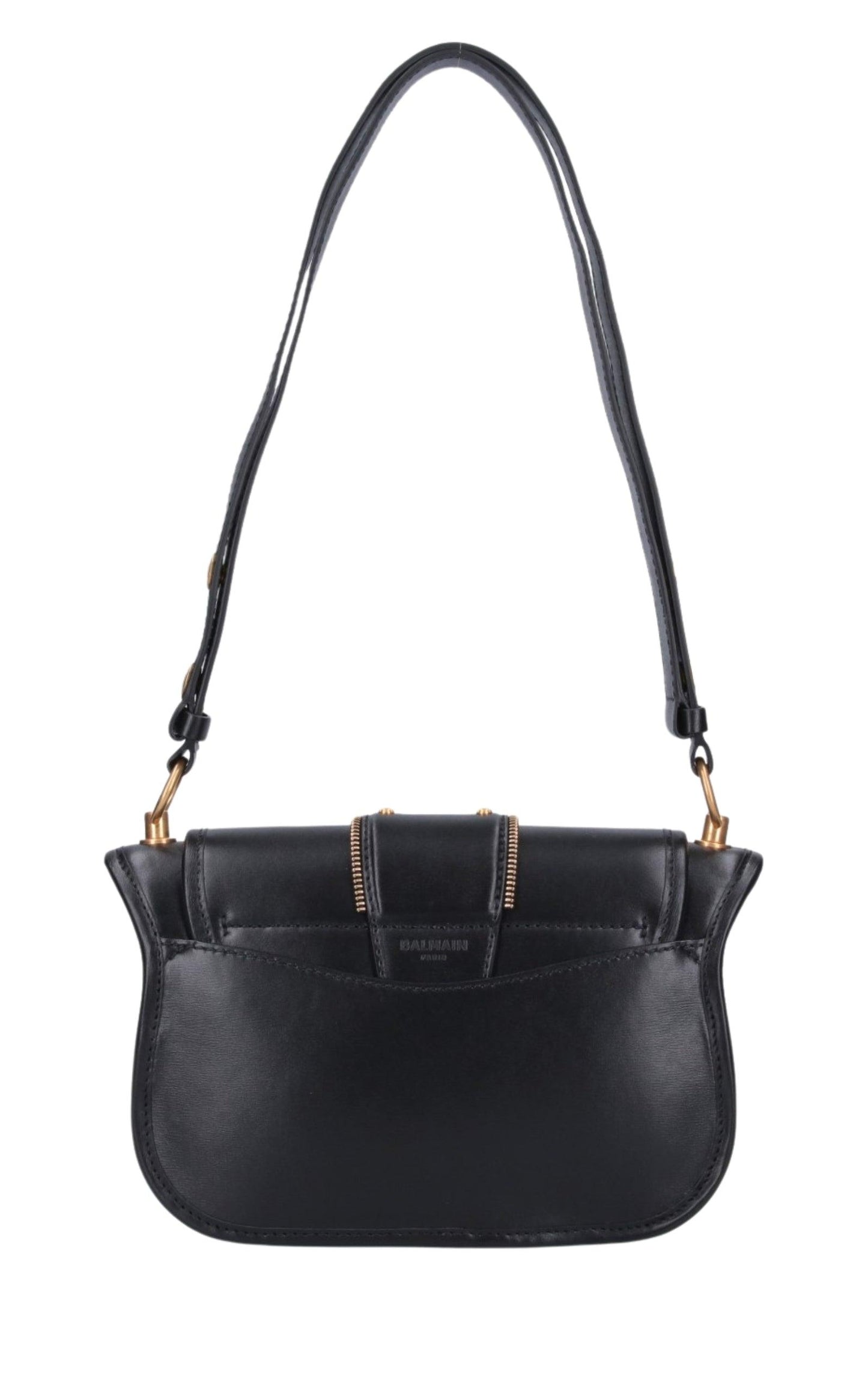 Blaze Leather Shoulder Bag Balmain