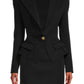 Flap-pockets Single-breasted Blazer Balmain