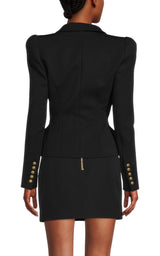 Flap-pockets Single-breasted Blazer Balmain