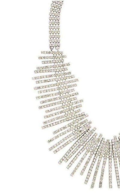 Art Deco Pave Necklace BCBGMAXAZRIA