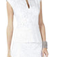 Isabel Draped Side Peplum Dress BCBGMAXAZRIA