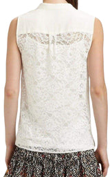 Layne Sleeveless Lace Top BCBGMAXAZRIA