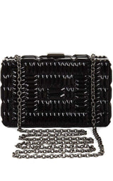 Lexi Large Beaded Box Clutch BCBGMAXAZRIA