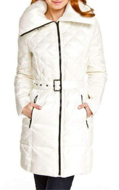 Pearl Down Quilted Jacket BCBGMAXAZRIA