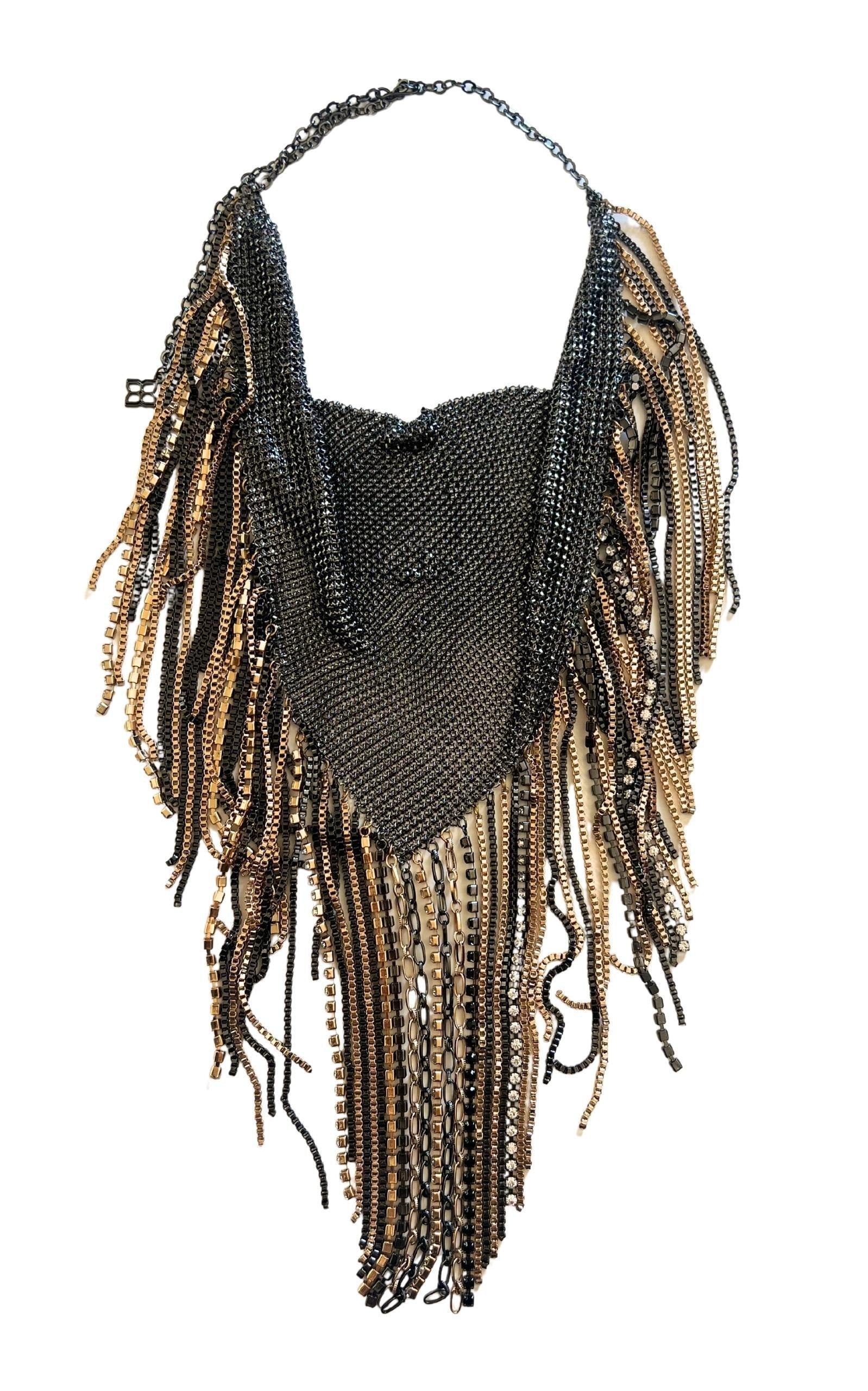 BCBGMAXAZRIA Scarf Necklace