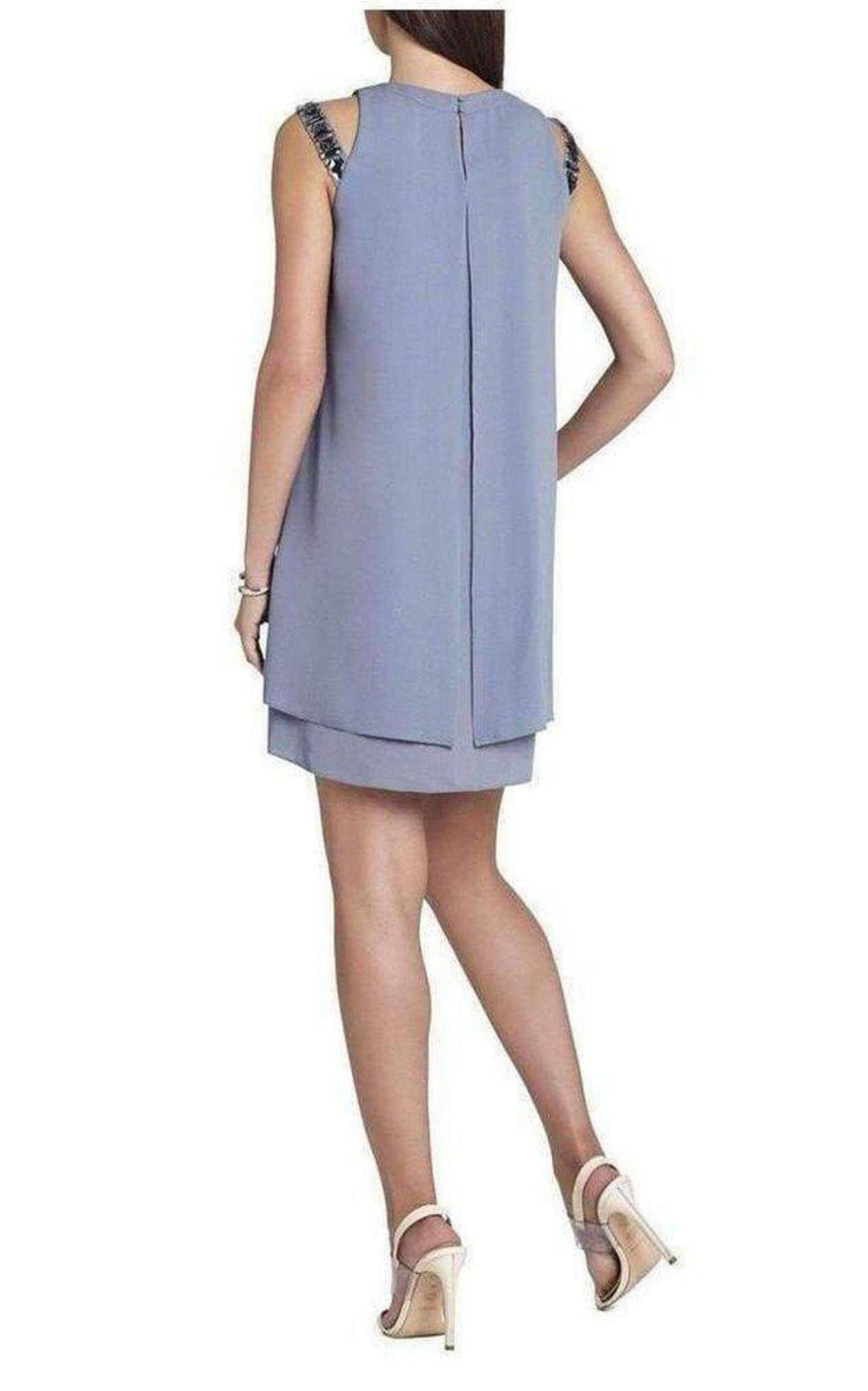 Selina Layered A-Line Dress BCBGMAXAZRIA