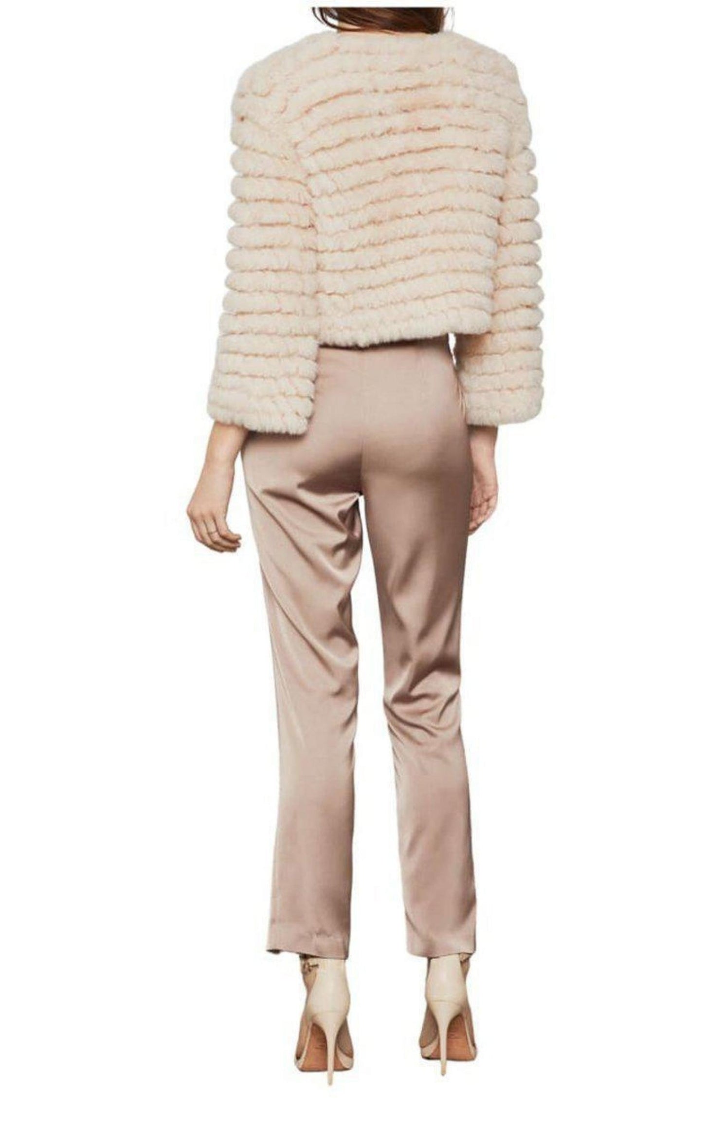 Sophiana Faux Fur Jacket BCBGMAXAZRIA