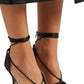 Fishnet Mesh Leather Sandal Bottega Veneta