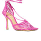 Leather Stretch Lace-up Pumps Bottega Veneta