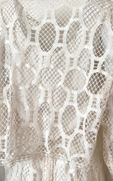 Crochet Lace Cotton Dress Chloe