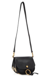 Kurtis Black Leather and Suede Bag Chloe