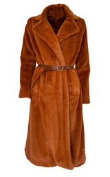 Plush Trench Coat Cult Moda