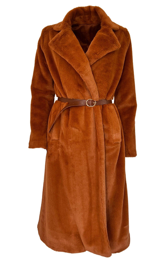 Plush Trench Coat Cult Moda