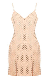 Crystal Embellished Mini Dress David Koma