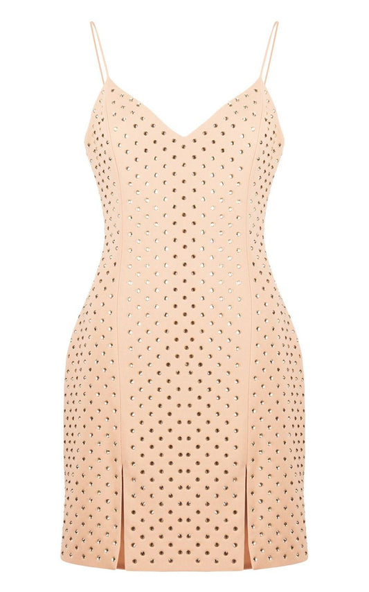 Crystal Embellished Mini Dress David Koma