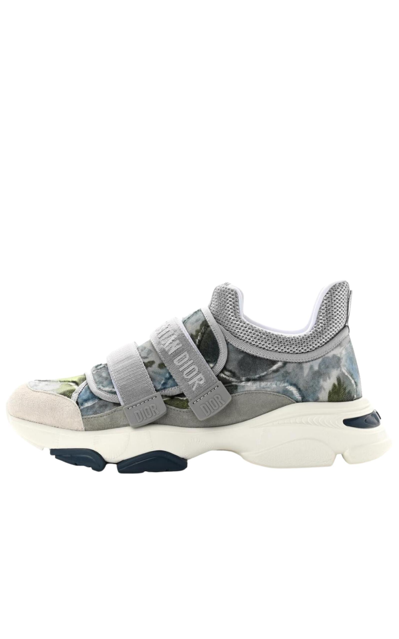 D-Wander Camouflage Techno Fabric Sneakers Dior