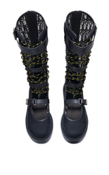 Dioranger Boots in Black Technical Fabric Dior