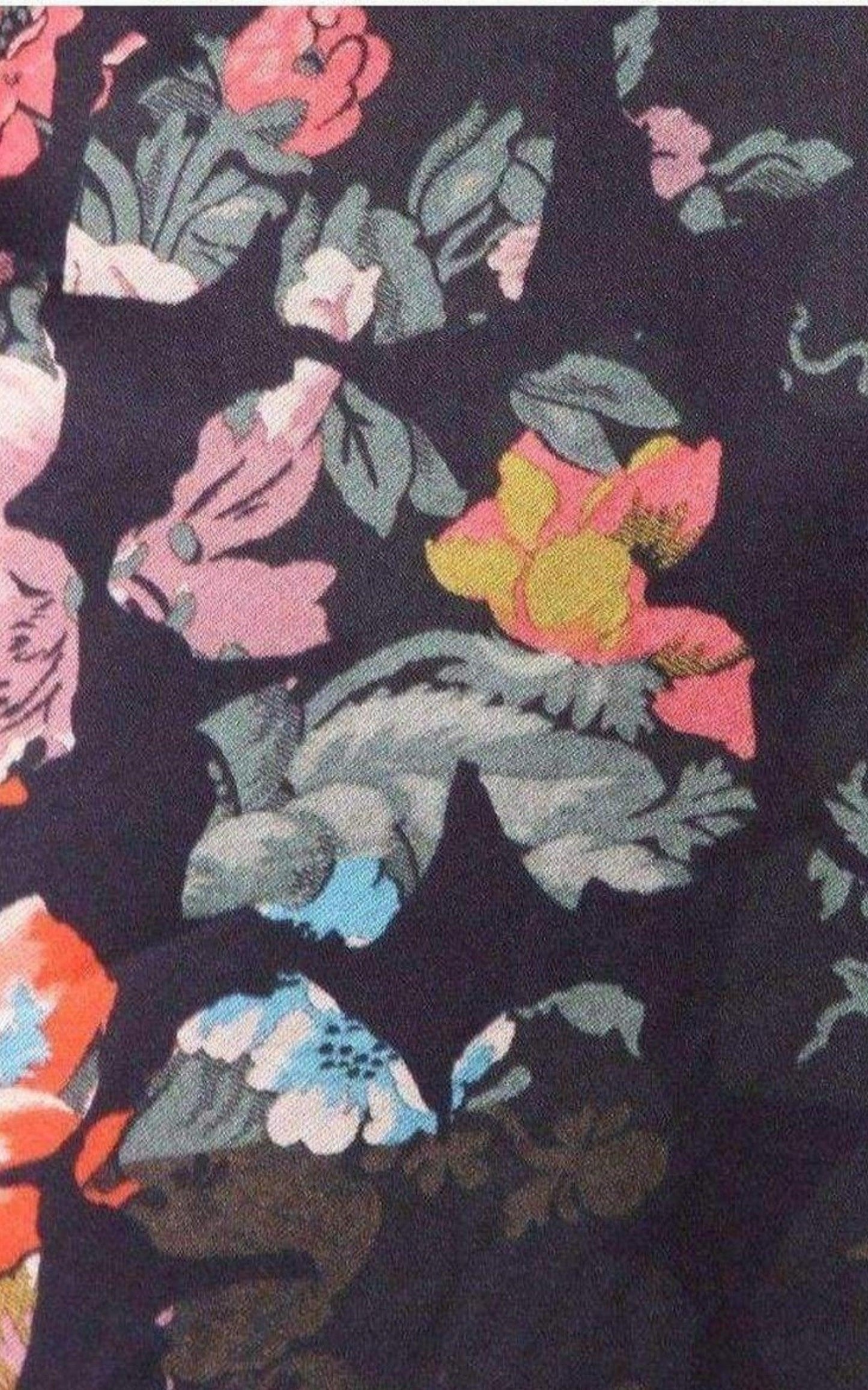 Floral Print Dress Dries Van Noten