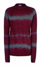 Miles Burgundy Wool Sweater Dries Van Noten