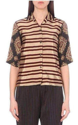 Mixed-Pattern Chanton Shirt Dries Van Noten