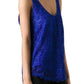 Blue Lace Tank Top Emilio Pucci