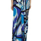 Printed Stretch Jersey Skirt Emilio Pucci