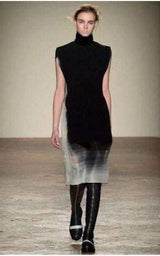 Ombre Shift Silk Blend Dress Gabriele Colangelo