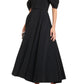 Off-shoulder Flared Midi Dress Giambattista Valli