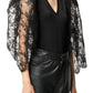 Black Lace Puff-sleeve Bodysuit Givenchy