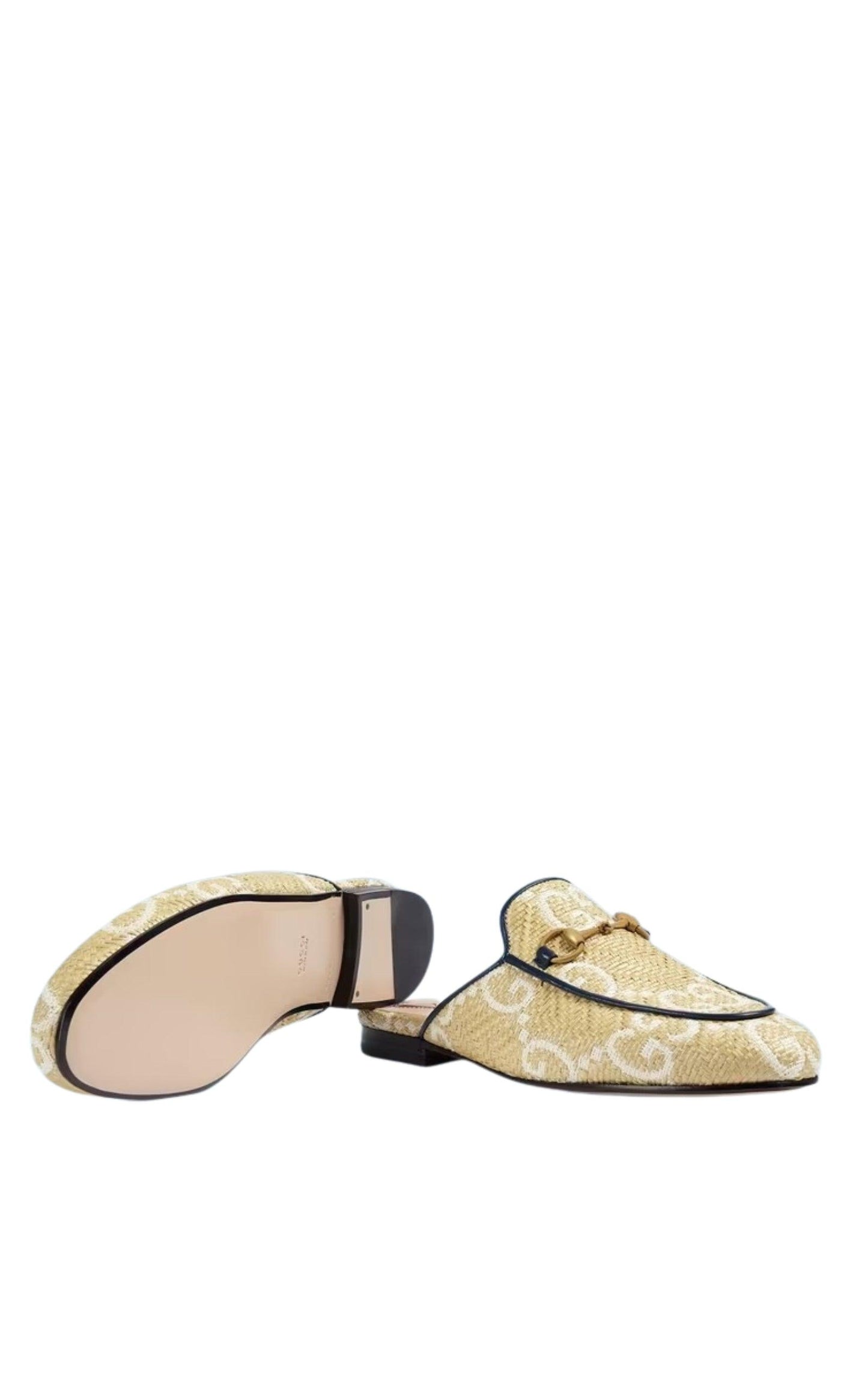 Beige GG Princetown Loafers Gucci