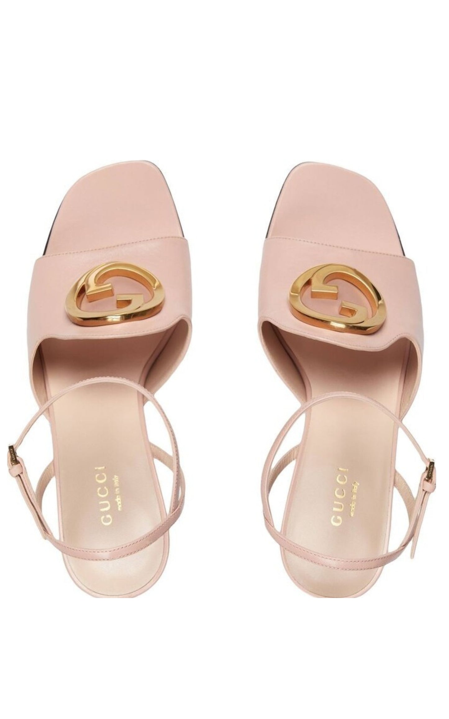 Gucci Blondie Leather Sandals