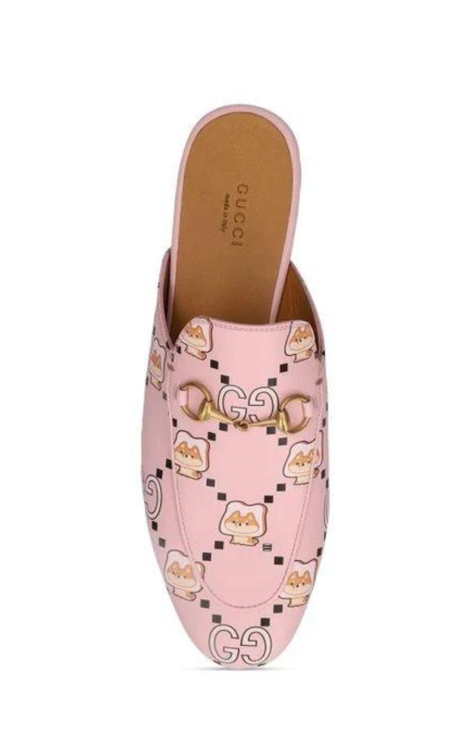 GG Kawaii Animal Princetown Slipper Gucci