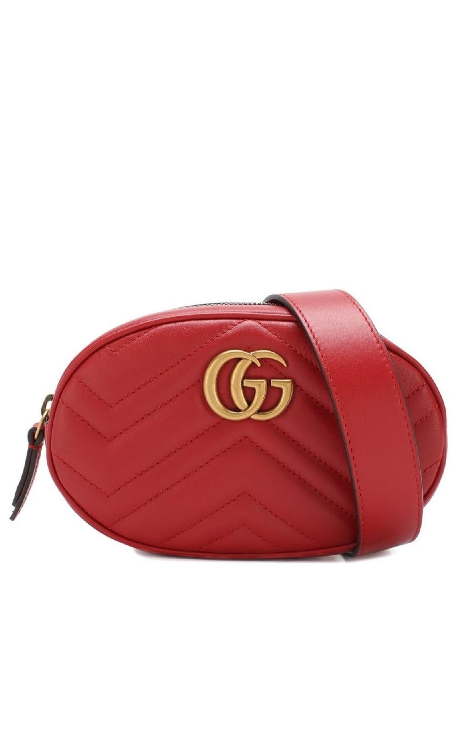 GG Marmont Matelassé Belt Bag 85 Gucci