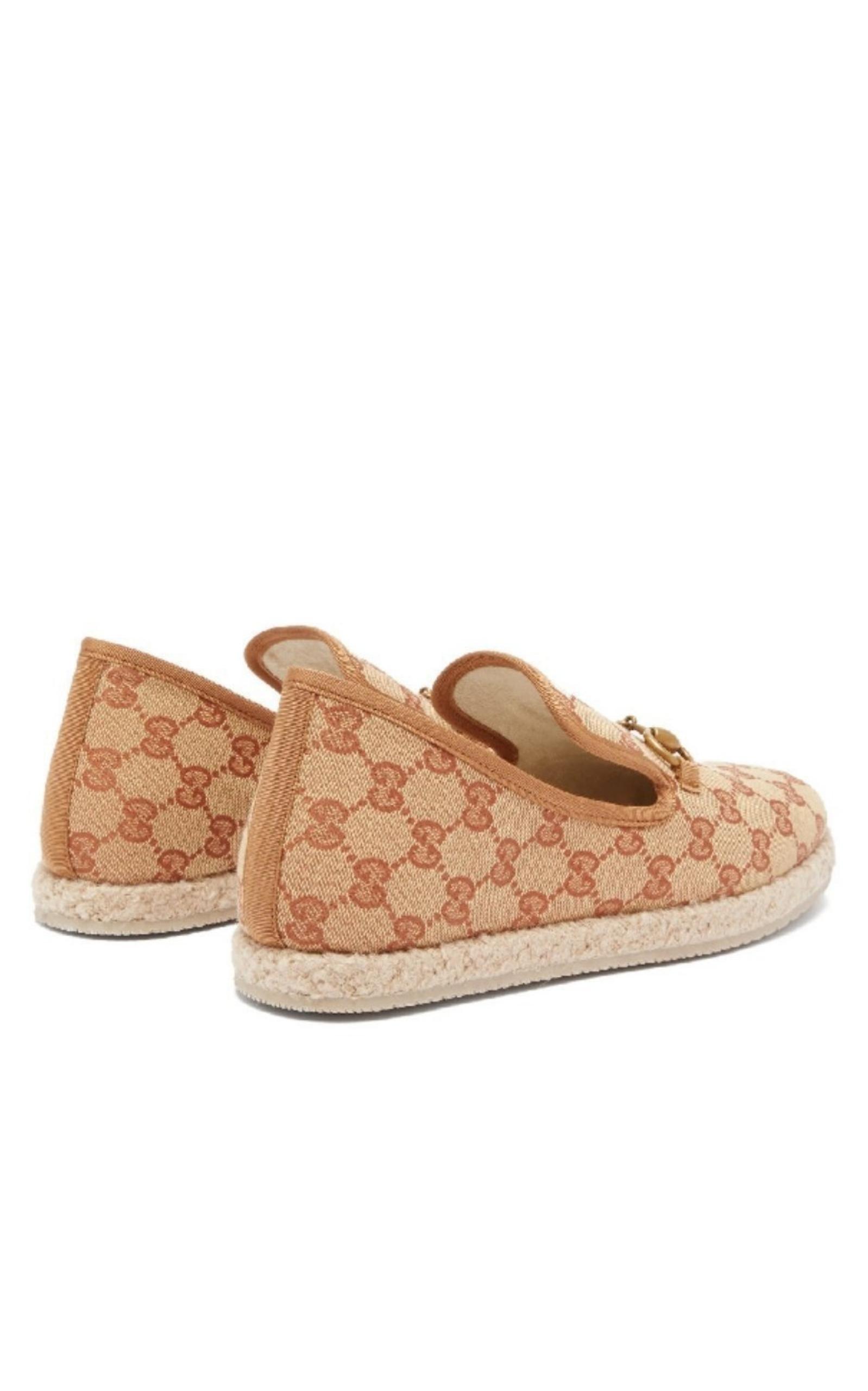 GG print loafers Gucci