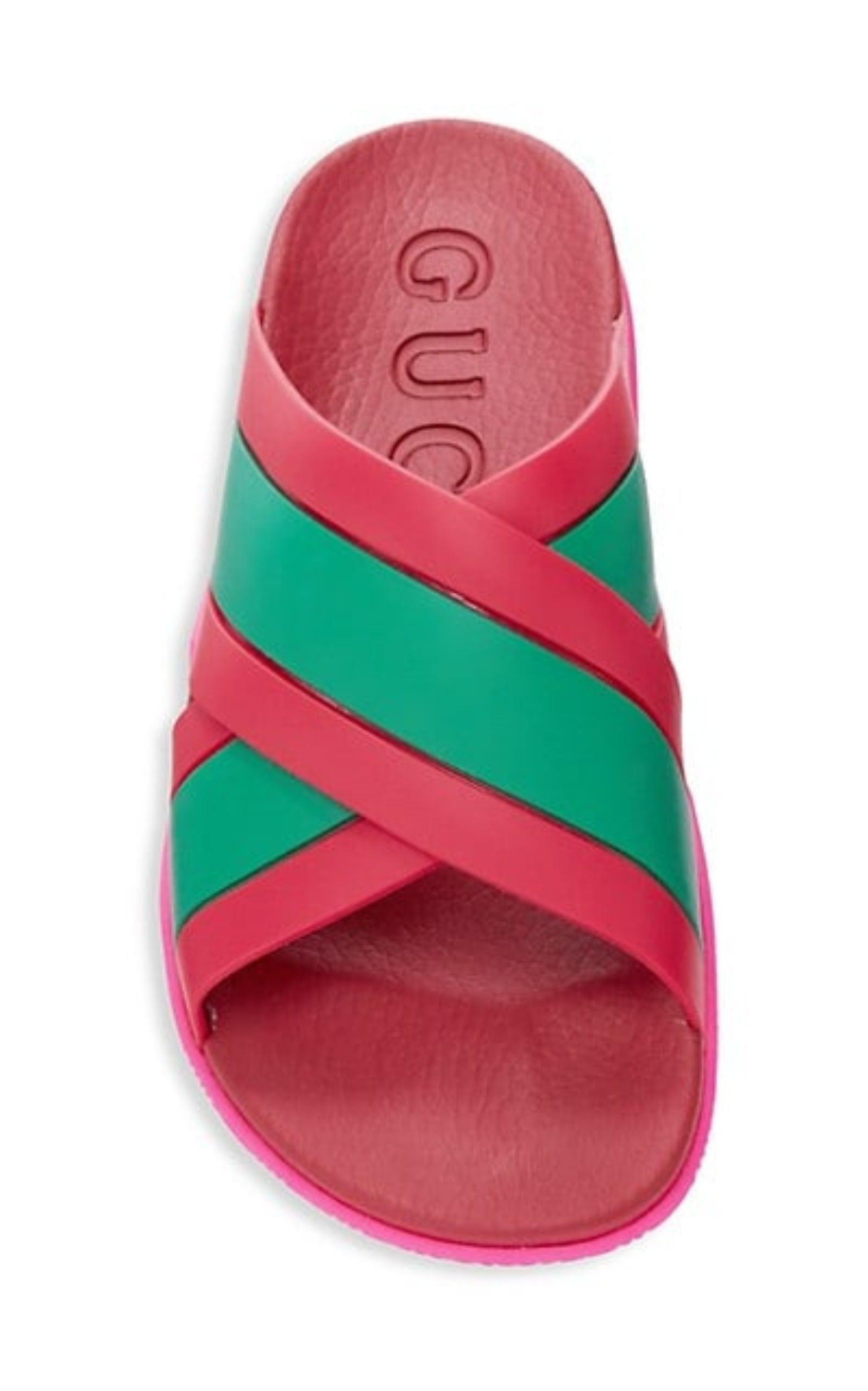 Gucci Gucci Slides with Web Details