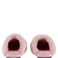 Interlocking G Faux Fur Slippers in Pink Gucci