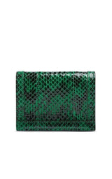 Ophidia Snake Skin Card Case Gucci