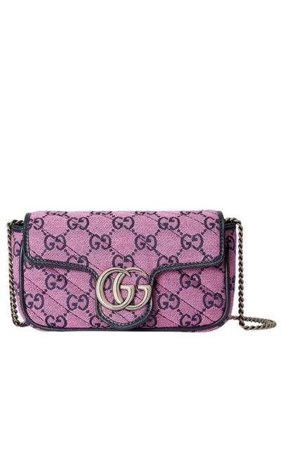 Pink GG Marmont Pink Super Mini Bag Gucci